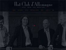 Tablet Screenshot of hot-club-swing.de